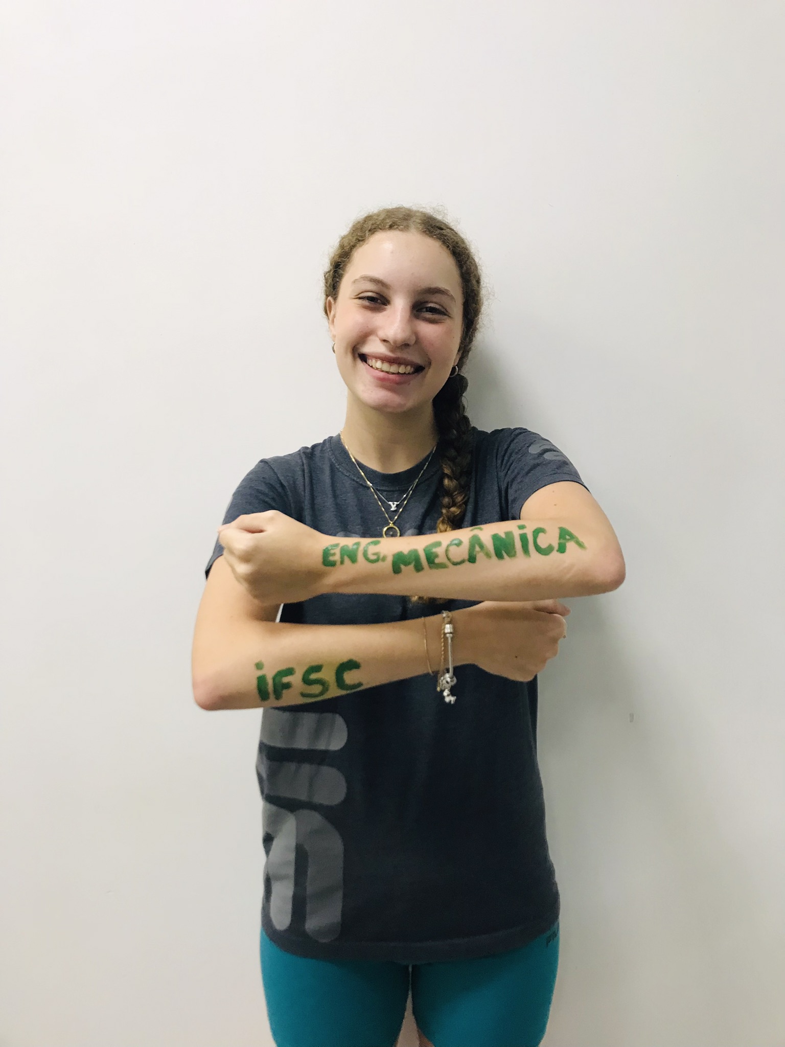 Yannis, aprovado em Engenharia Mecânica no IFSC
